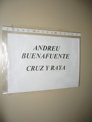  ANDREU BUENAFUENTE _ cruz y raya 