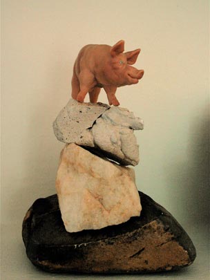  ANDREU BUENAFUENTE _ monumento al cerdo 