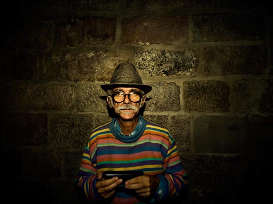  ALBERT JODAR _ músico callejero, barcelona, 2009 