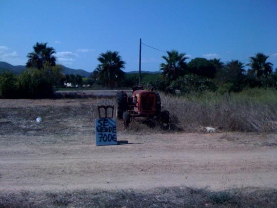  RAFAEL ARRIBAS [Ibiza-Islas Baleares] _ crisis tractoril 