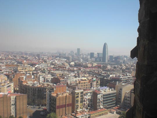  ANA JIMÉNEZ [Carmona-Sevilla] _ desde la torre de la sagrada familia 
