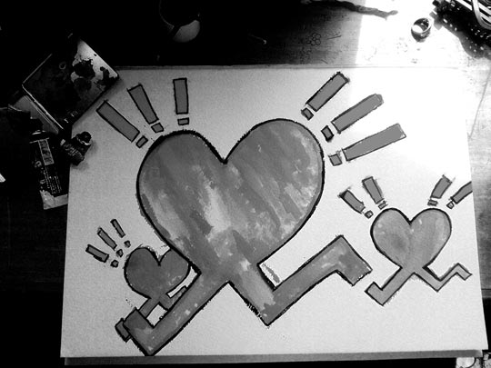  NEREA DELGADO [Valencia] _ mi tarde de pintura 