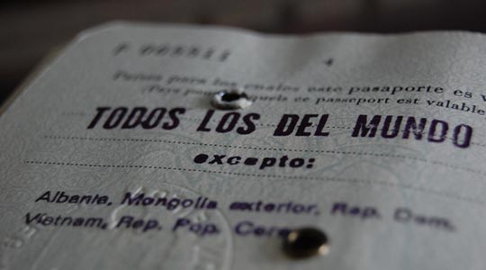  CRISTINA LECHOSA [Burgos] _ pasaporte válido para 