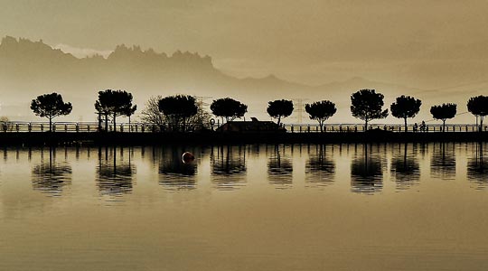  CARME ROURA [St Joan de Vilatorrada-Barcelona] _ reflejos invernales  