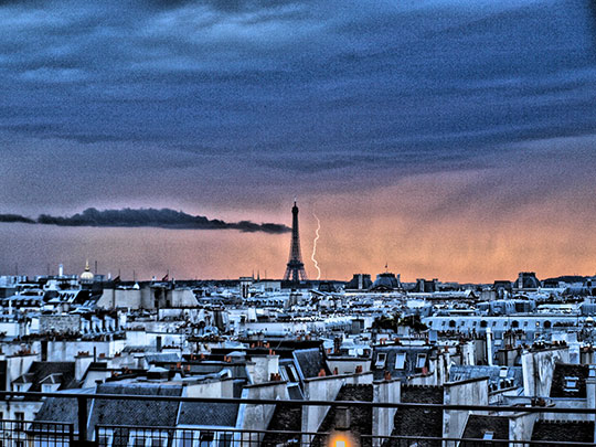 MIQUEL TOMAS CRESPO [Barcelona-Espanya] _ tormenta en la torre 
