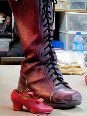  ANA SANCHEZ _ cirque du soleil (llegué a la suela de sus zapatos) 