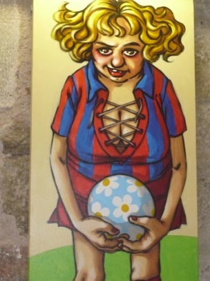  ANA SANCHEZ _ la delantera del barça 