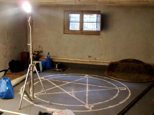  ANA SANCHEZ _ una foto de miedo. rodaje 11.11.11 