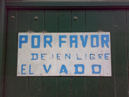  BERTO ROMERO _ dejen ligre el vado 