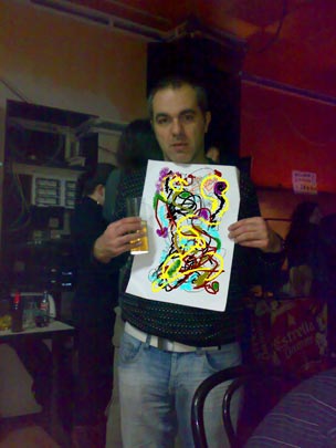  BERTO ROMERO _ el alcohol te hace ver dibujos hechos con el paint 