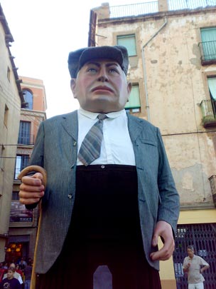  BERTO ROMERO _ gegant de montmajor 