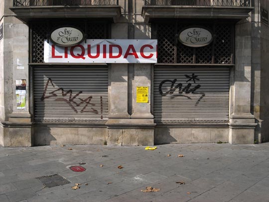  FRANCESC FÀBREGAS _ cartel de rebajas 