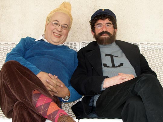  FRANCESC FÀBREGAS _ tintin barril & capità haddock oller 