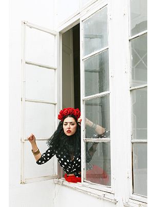  HANNA QUEVEDO _ como ser frida con sandra lara en la casa invisible, málaga 