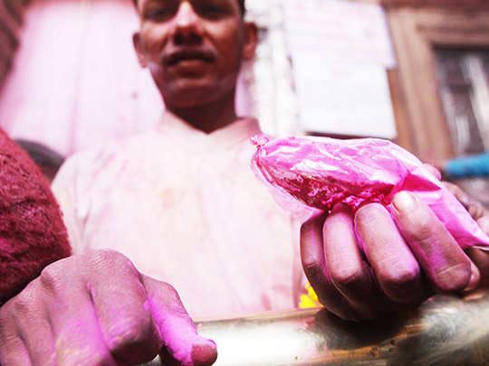  HANNA QUEVEDO _ holi, vrindavan, uttar pradesh, india, 2014 