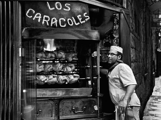  MARCELO AURELIO _ el cocinero de los caracoles, barcelona 
