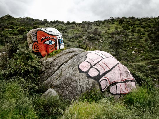  MARCELO AURELIO _ entrada a orgosolo, cerdeña 