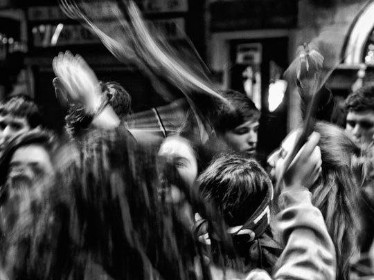  MARCELO AURELIO _ festejos en la font de canaletes, barcelona 