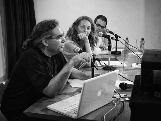  MARCELO AURELIO _ fran simó, silvia omedes y rafa badia en caja azul 