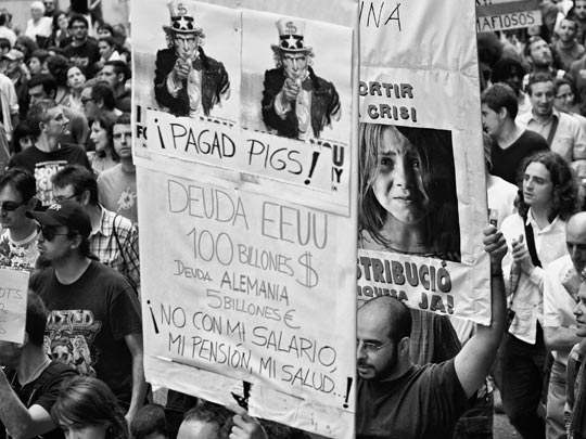  MARCELO AURELIO _ indignados, barcelona 