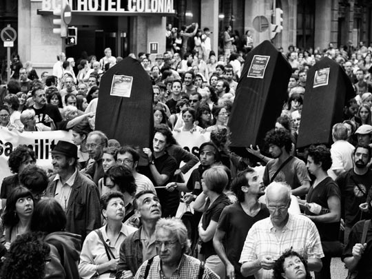  MARCELO AURELIO _ indignados, barcelona 