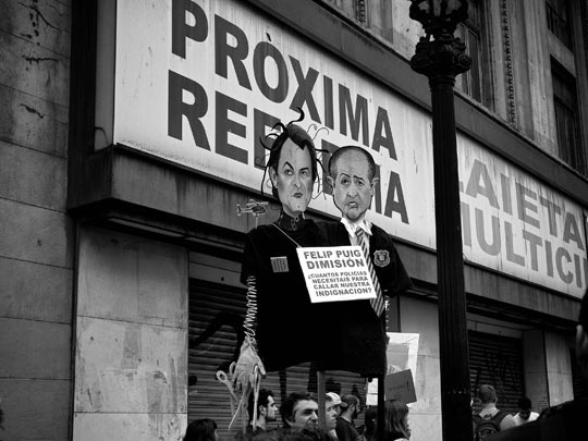  MARCELO AURELIO _ indignados, barcelona 