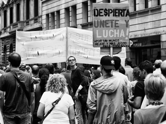  MARCELO AURELIO _ indignados, barcelona 