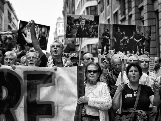  MARCELO AURELIO _ indignados, barcelona 