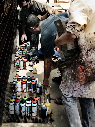  MARCELO AURELIO _ murales en la mina 