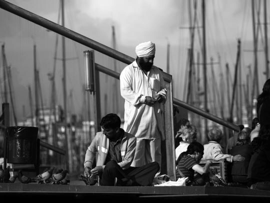  MARCELO AURELIO _ por la tarde, frente al mar 