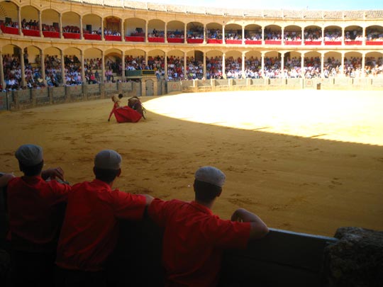  MIKEL URMENETA _ novillada en ronda 