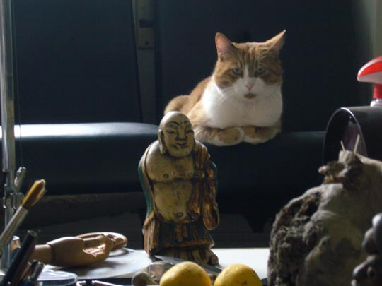  ALICIA OTAEGUI _ par de budas 