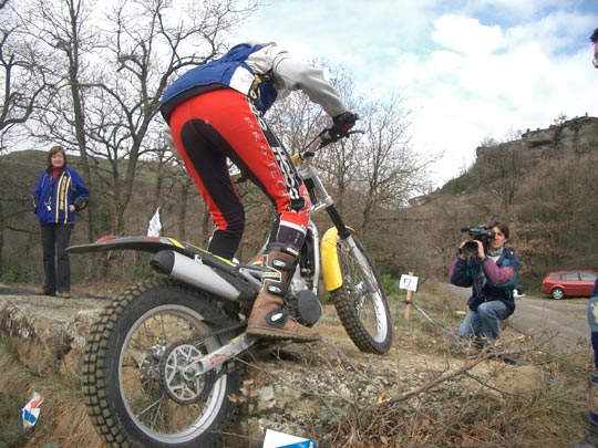  PEP POBLET _ grabando al motero 