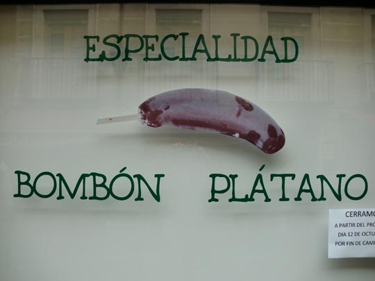  PEIO RUIZ CABESTANY _ plátano especial, bombón 